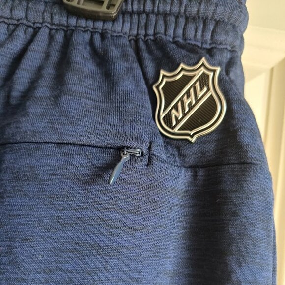 L🏒NHL Montreal Canadiens Fanatics Heather Navy Authentic Jogger Sweatpants - Picture 6 of 9